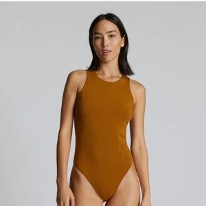 Everlane Cutaway Tank Bodysuit